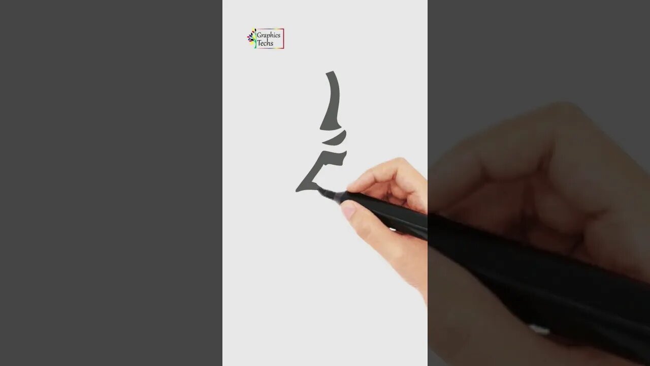Iconic Draw #whiteboard #art #animated #shorts #graphicstechs #graphicdesign #face #iconic #reels