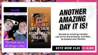 CrossFit, Tennis, Keto Treats and More...Busy Fun Day! | Keto Mom Vlog