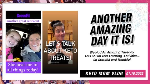 CrossFit, Tennis, Keto Treats and More...Busy Fun Day! | Keto Mom Vlog