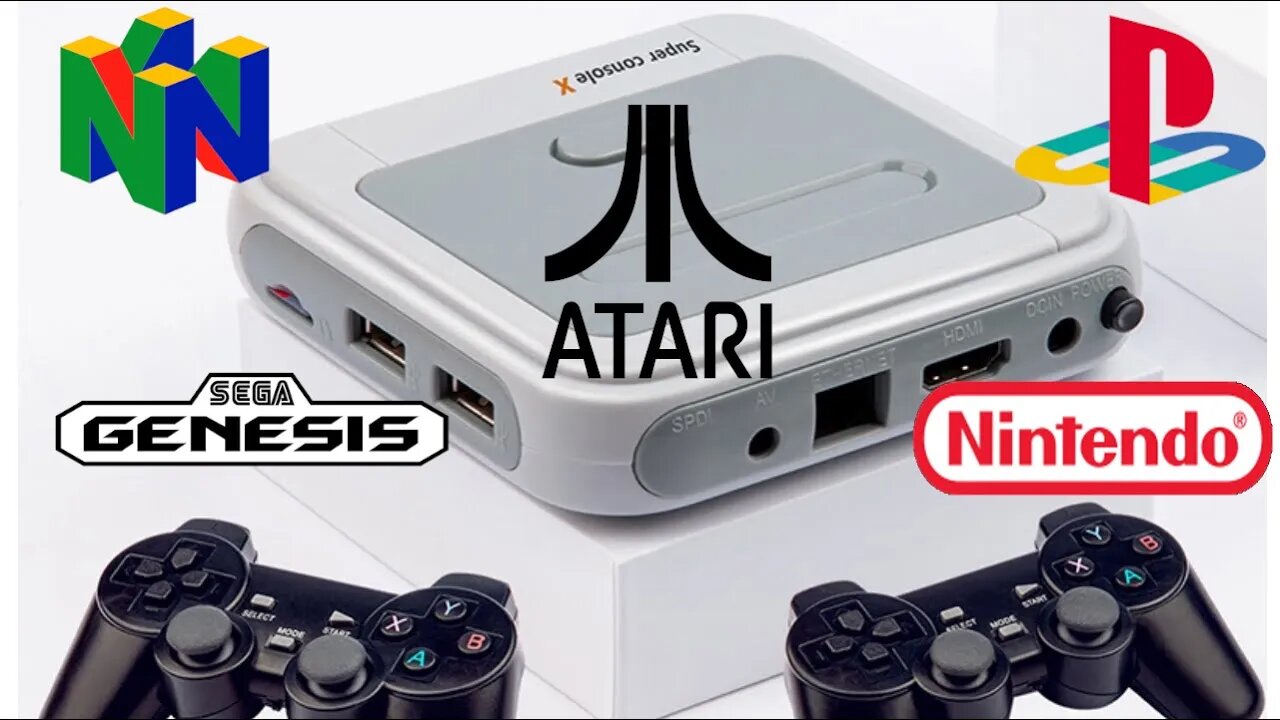 Super Console X Pro Gaming System! Thousands of Games Cheap!