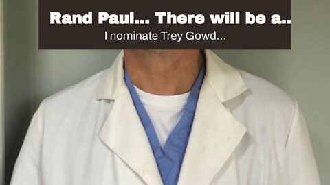 Rand Paul… There will be a Special Counsel for Dr. Fauci…