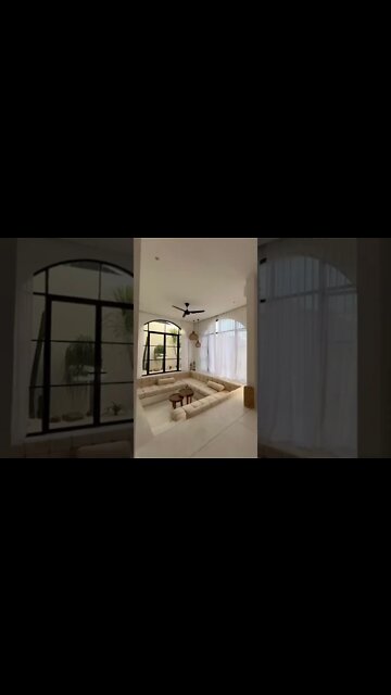 Stunning aesthetic villa with modern minimalist style in Bingin, Bali 🌴 #shorts #architecture