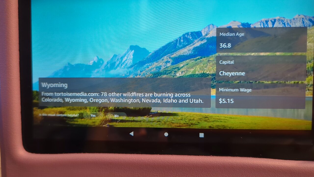Alexa Confirms Fires 2024