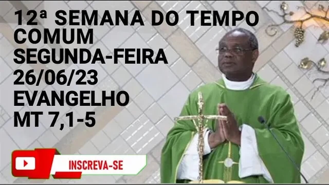 Homilia de Hoje | Padre José Augusto 26/06/23 Segunda-feira