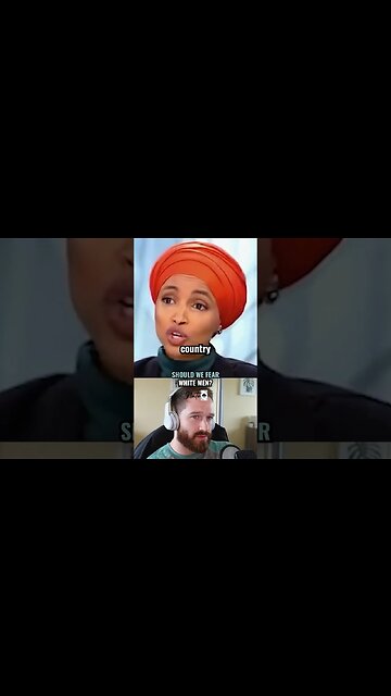 She says we should fear the white man? 🤔