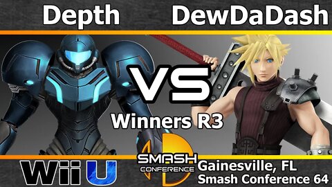 Depth (Samus) vs. DewDaDash (Cloud) - Winners R3 - SC64