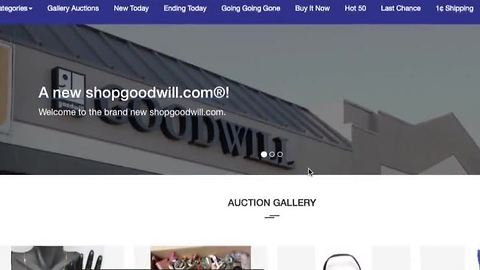 ShopGoodwill.com allowing shoppers to browse their items from home