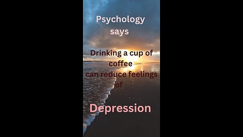 This is how coffee is useful in treating depression