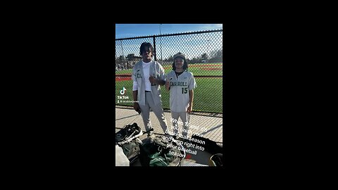 Baseball life.