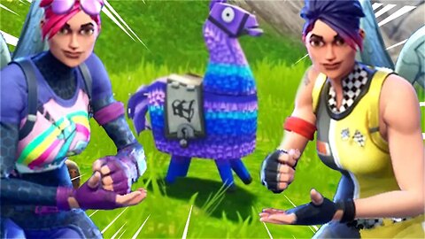 Rock, Paper, Scissors for LOOT LLAMA in Fortnite: Battle Royale (Hilarious)