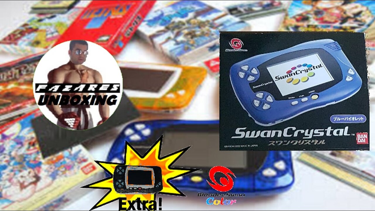 Fazares Unboxing Special - BANDAI SWAN CRYSTAL + WONDERSWAN COLOR (ITA)