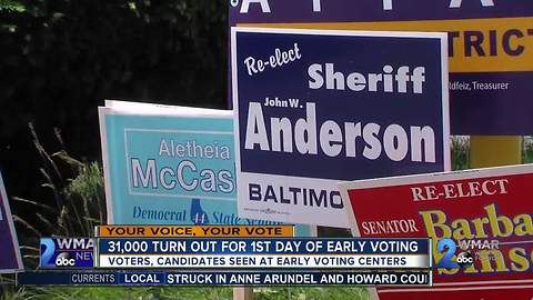 31,000 Turn Out For 1st Day of Early Voting