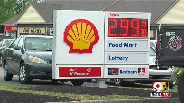 Gas prices hit four-year high