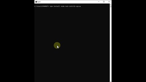 How to Install node-red-contrib-opcua Node in Node-RED from Command Line(CMD) | IoT | IIoT |