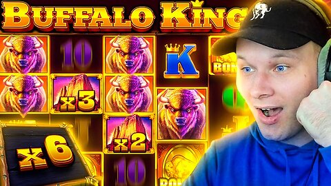 i played this slot for the first time! you wont believe what happened! (BUFFALO KING MEGAWAYS)