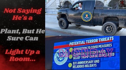 Ray Roseberry, the #MAGATerrorist Didn't Have a Bomb, But Trend Away... Days After the DHS Warning