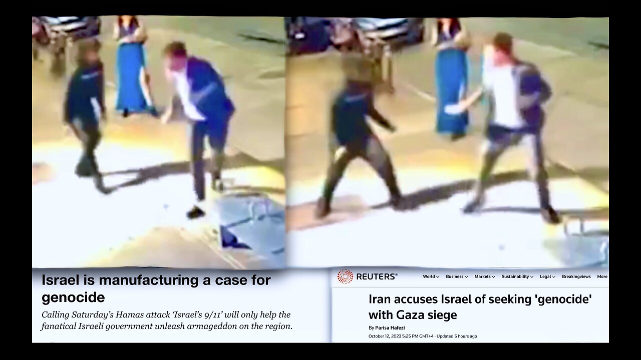 Israel Gaza Genocide Sets Precedent For USA To Kill All Blacks After Black Stabs Antifa COO To Death