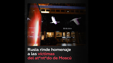 Ciudades de toda Rusia rinden homenaje a los fallecidos en el atentado de Moscú