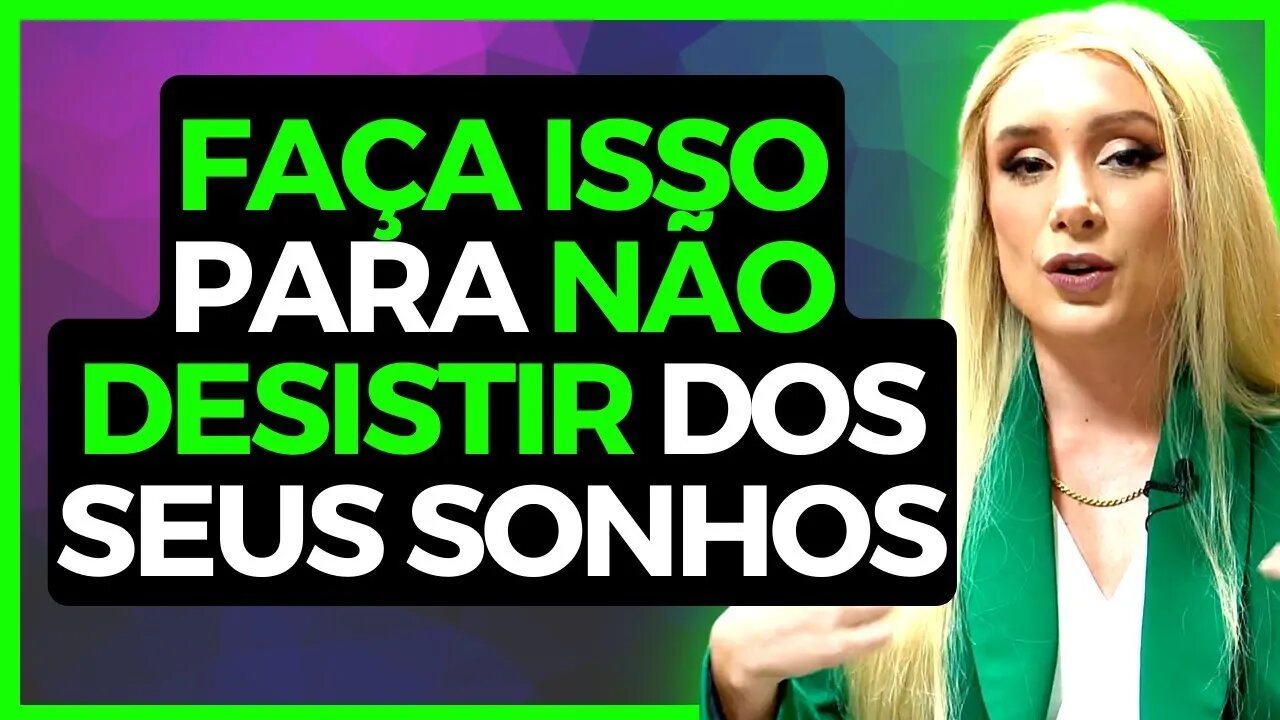 COMO NÃO DESISTIR? (Amanda Michelin)