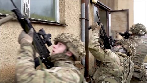 UK Troops Conduct Urban Training in Poland
