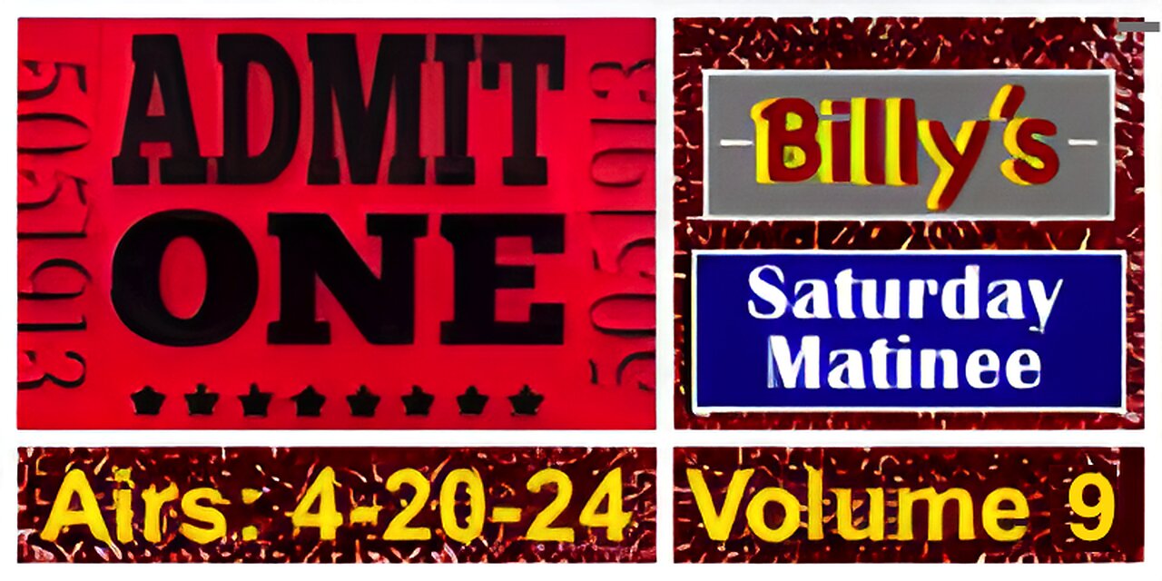 Saturday Matinee #9 ☛ Too Late for Tears and Phantom from Space are featured....plus Flash Gordon!