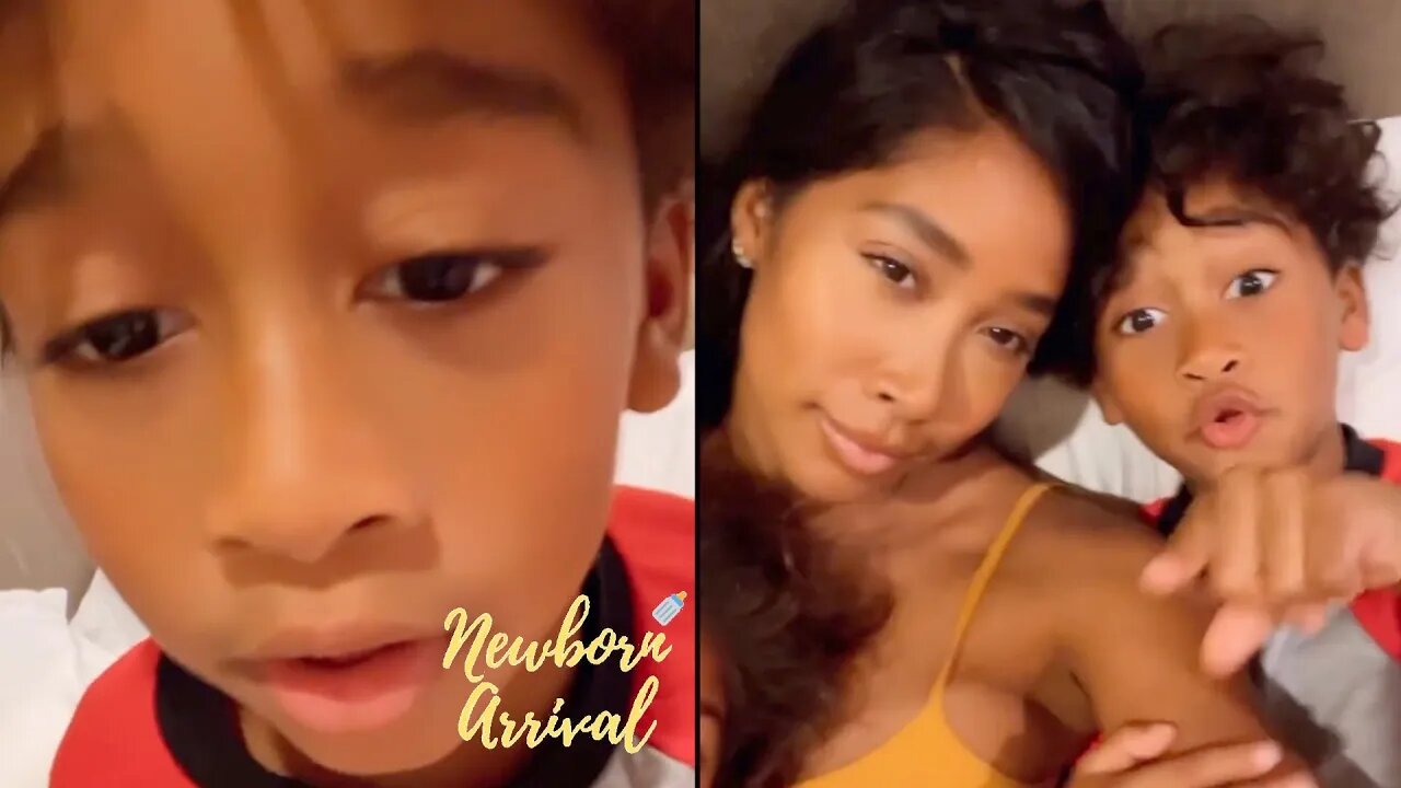 Omarion & Apryl Jones Son Megaa Snaps After Fan Ask If Mom Is Single! 😤