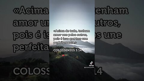Colossenses 3:14 #canalyausha