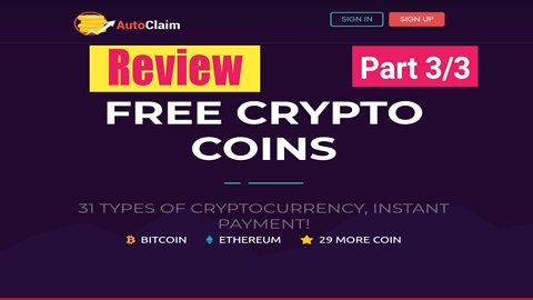 Part 3/3 Review on autoclaim website || learn about manual claim, exchange, withdrawal.