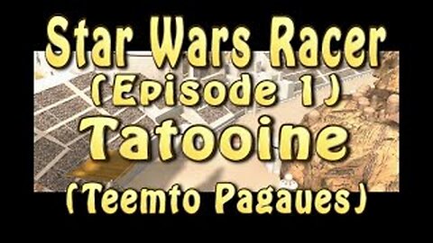 Star Wars Racer (Episode 1) Tatooine (Teemto Pagaues)