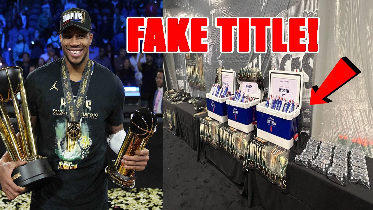 Milwaukee Bucks win FAKE TITLE (NBA CUP) and SHOCKS everyone when they REFUSE to do this!