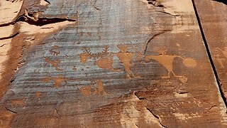 Scorched Earth, Flood Story in Stone 6,000 B.C.E, Ancient Petroglyphs