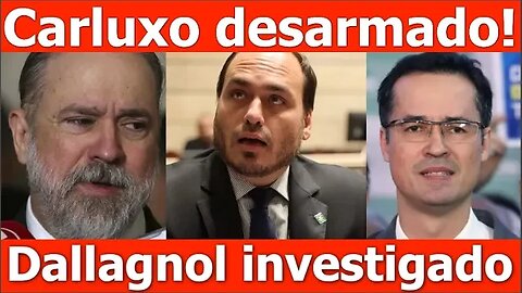 Carluxo perde as armas, Aras se sente sabotado e Dallagnol será investigado...