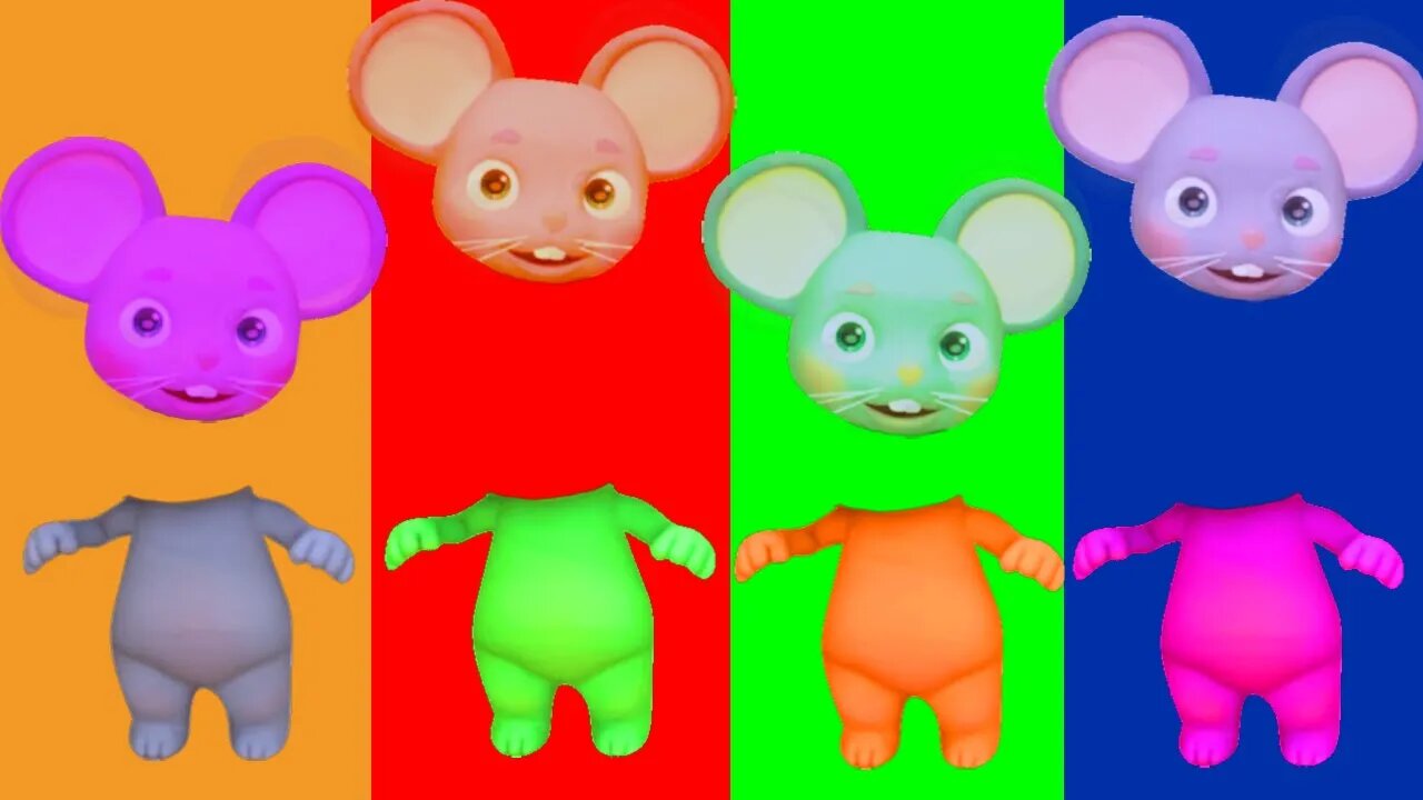 cocomelon mouse | match the head | Satisfying Puzzle