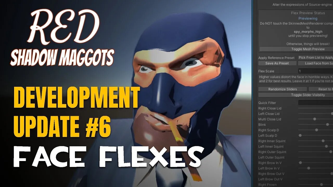 RED: Shadow Maggots Dev Update #6 | Face Flexes