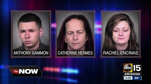 Trio arrested for taking designer handbags worth thousands in Tempe