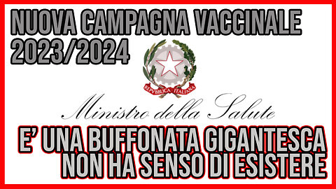 La nuova campagna vaccinale 2023/2024 non ha senso di esistere