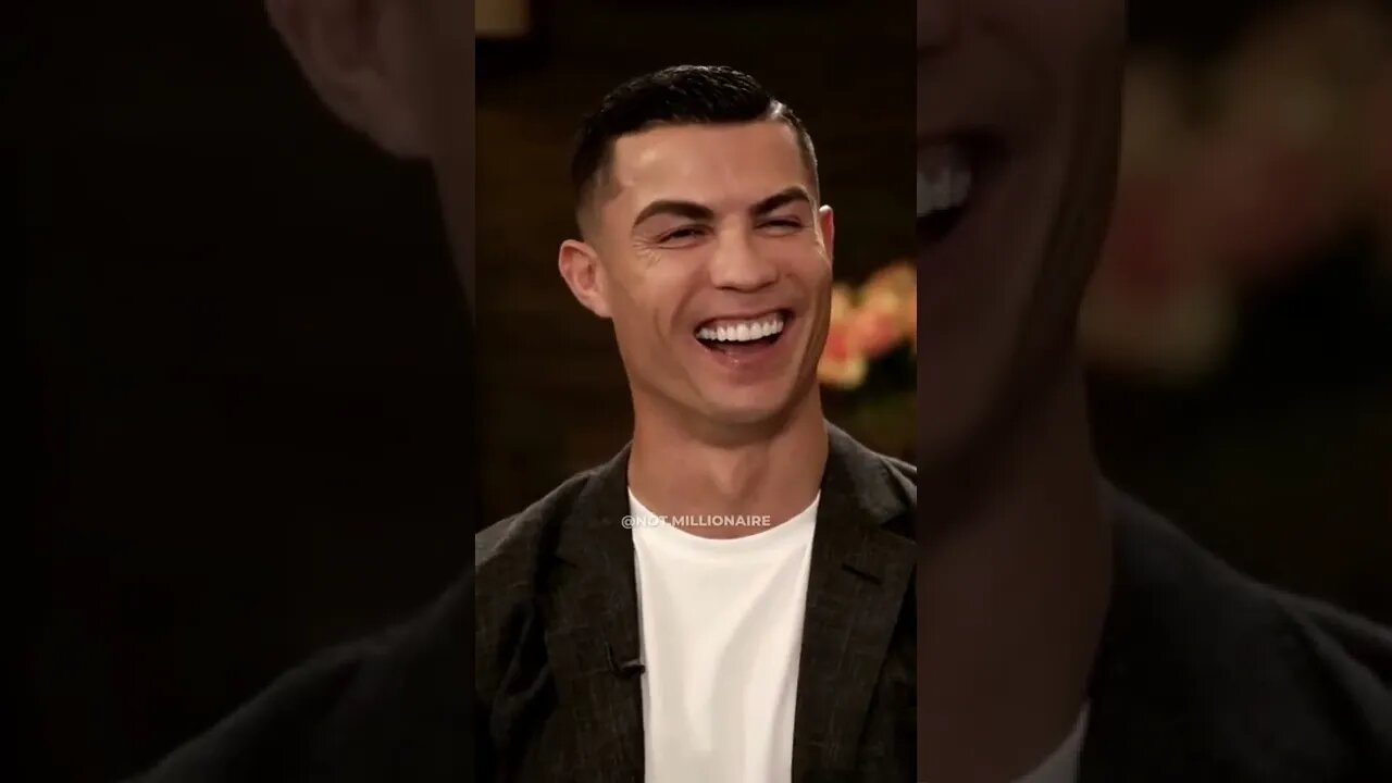 Cristiano Ronaldo con Piers Morgan