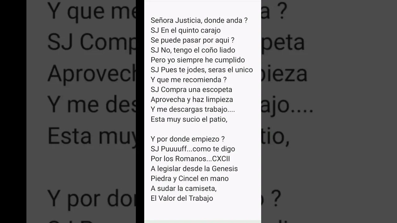 El valor del trabajo / TitoJuan