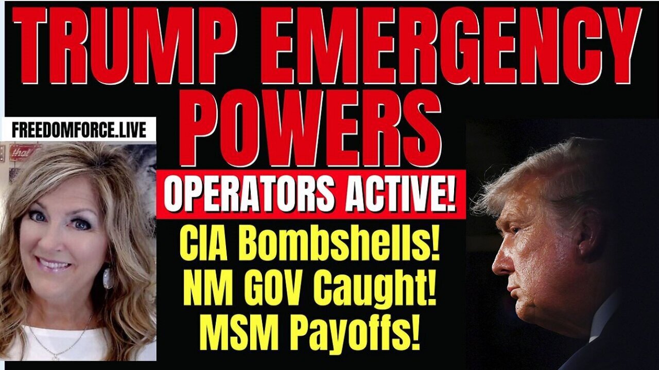 Melissa Redpill Huge Intel Apr 28: "Trump Emergency Powers"