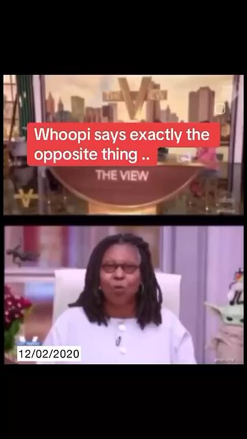 Yooo, Whoopi! The internet is forever. Carry on!