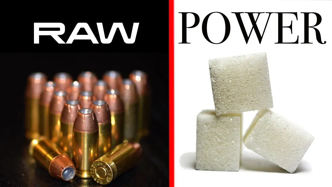 Sugar As Gunpowder Substitute - Energy Comparison