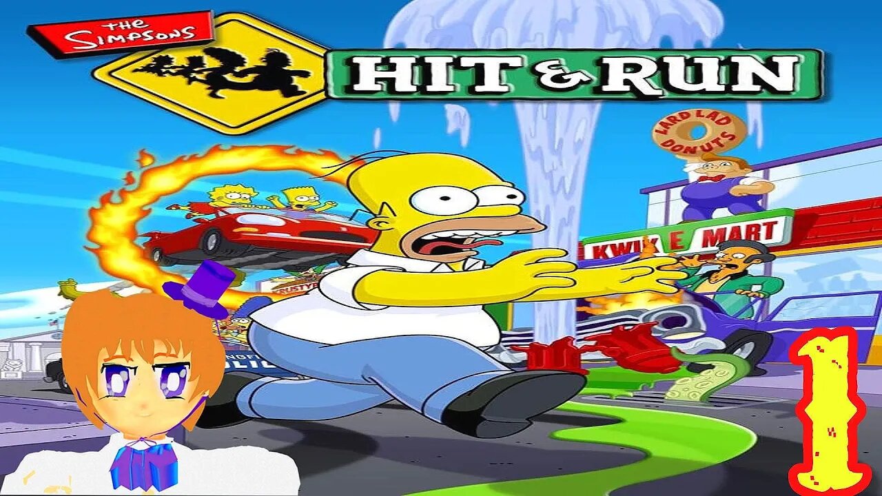 NOSTALGIA!! The Simpsons Hit & Run PART 1 w/@Moonliightartist