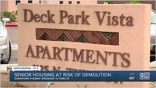 Phoenix senior housing complex at risk of demolition