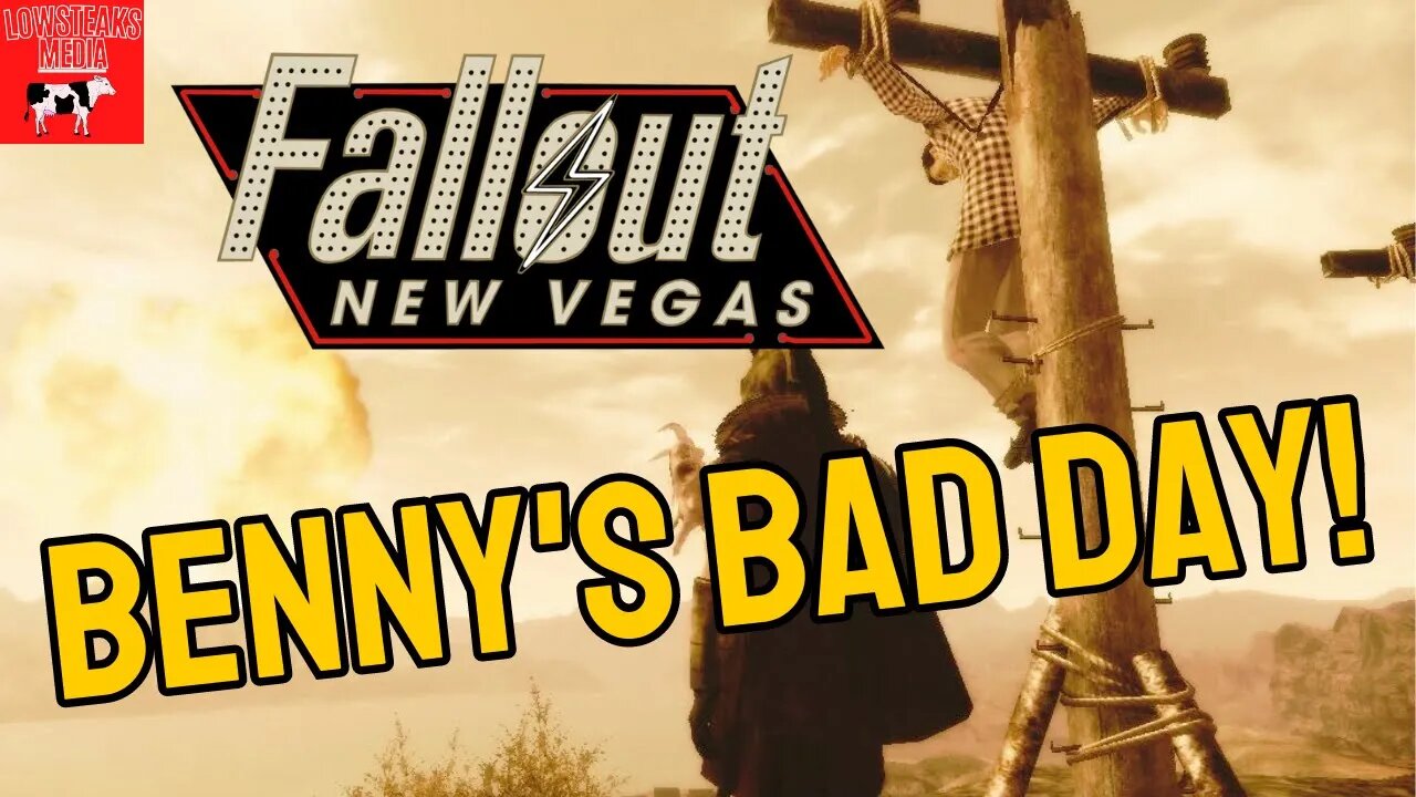 Benny's gets CRUCIFIED...then dies again | Fallout New Vegas Clips