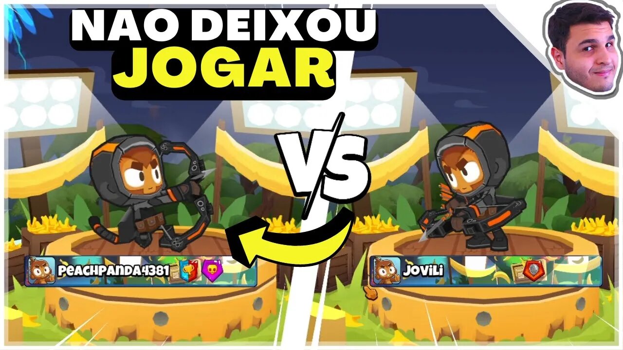 O CARA NAO QUIS ME DEIXAR JOGAR NO BLOONS TD BATTLES 2