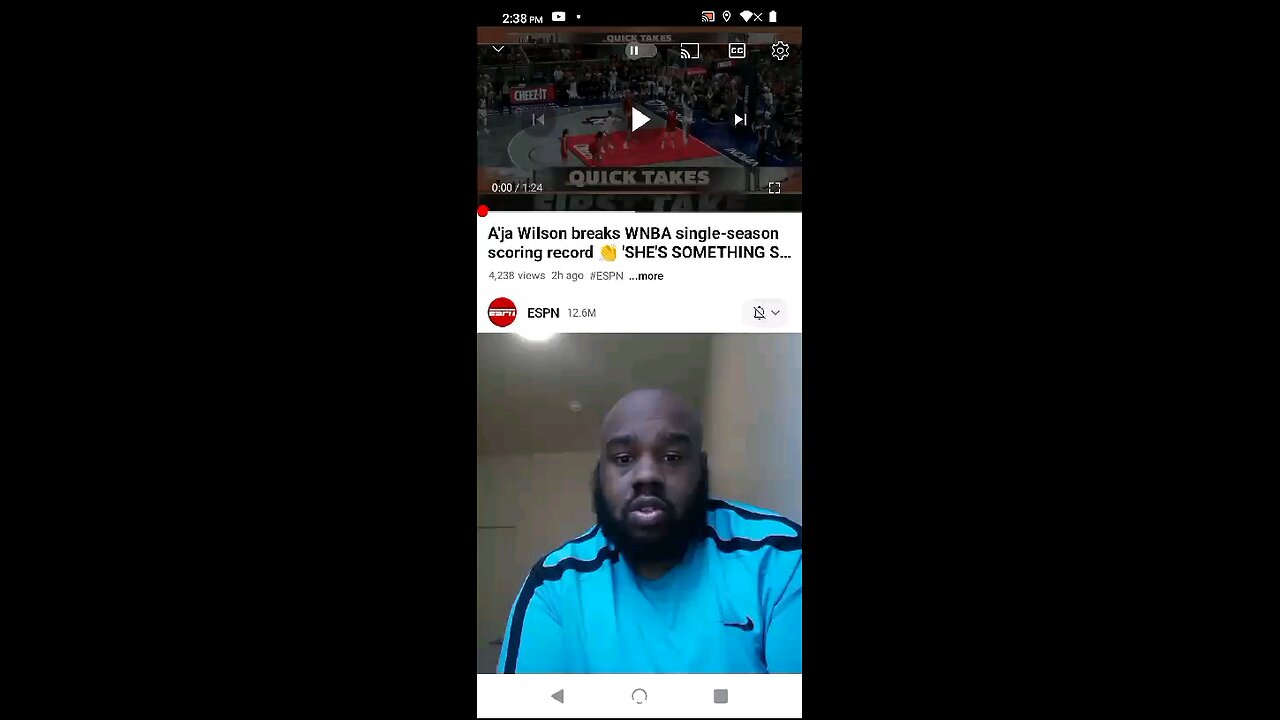 A'ja Wilson breaks WNBA Single-Season Scoring Record