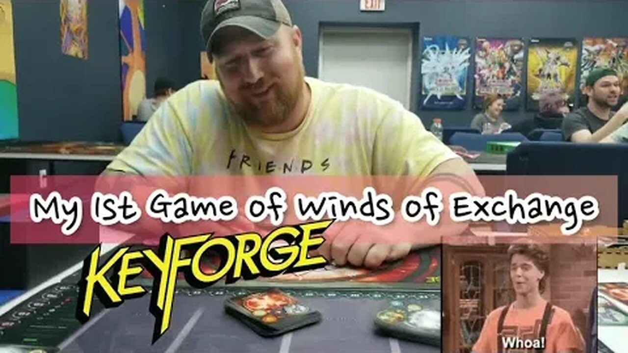 My 1st Game of Winds of Exchange | Keyforge Gameplay