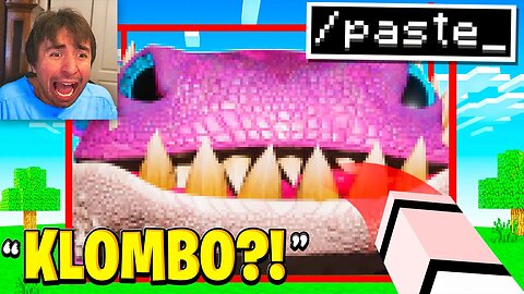 I Trolled Him With KLOMBO In Minecraft