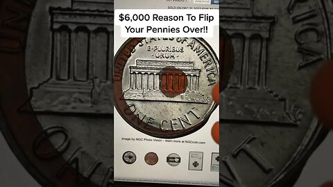 A $6,600 REASON TO FLIP OVER YOUR PENNIES - Bonded Planchet Error