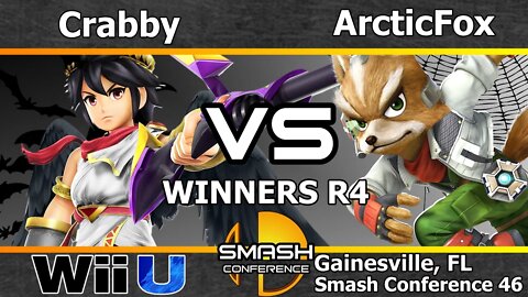 Crabby (Dark Pit) vs. ArcticFox (Fox) - SSB4 Winners R4 - SC46